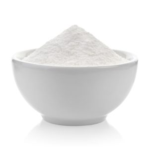 Rice Protein Powder in a bowl