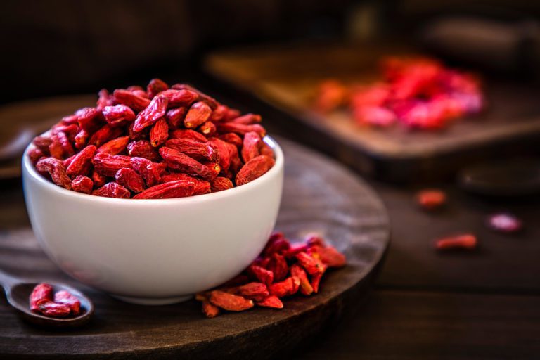 Bowl of Goji Berries